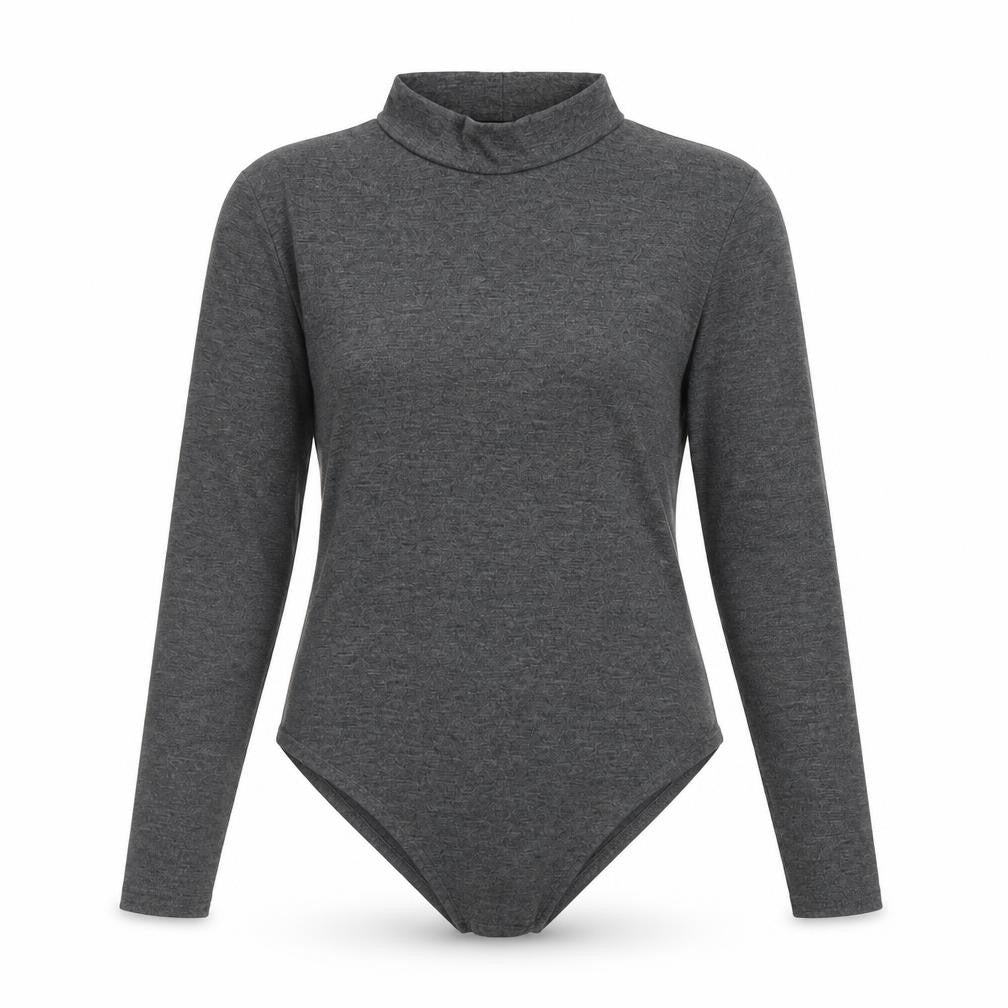 Womens UK Size M Preworn One-Piece Grey Leotard