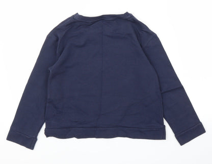 NEXT Girls Blue   Pullover Jumper Size 7 Years