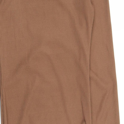 Boohoo Womens Brown   Bodycon  Size 6