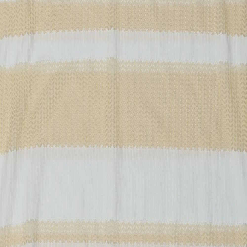ellie white Womens Beige Striped  A-Line  Size M