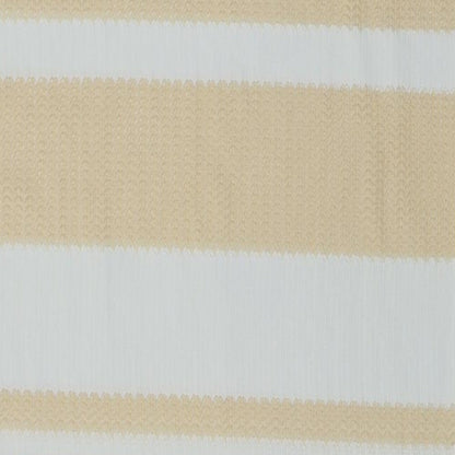 ellie white Womens Beige Striped  A-Line  Size M