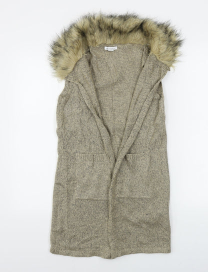 Primark  Girls Brown   Cardigan Jumper Size 11-12 Years