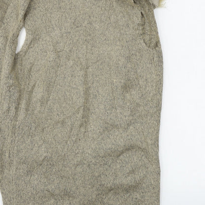 Primark  Girls Brown   Cardigan Jumper Size 11-12 Years