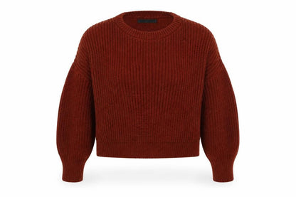 Preworn  Womens Brown   Pullover Jumper Size XS