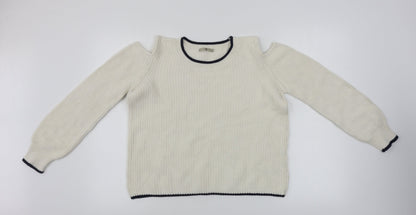 George Womens Ivory   Pullover Jumper Size 14