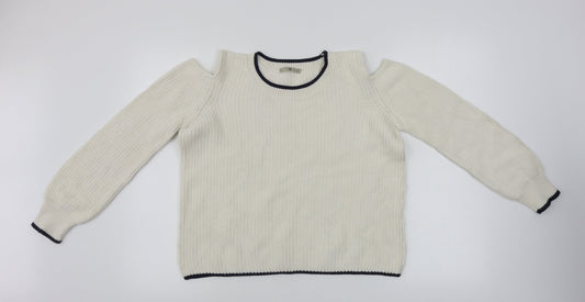 George Womens Ivory   Pullover Jumper Size 14