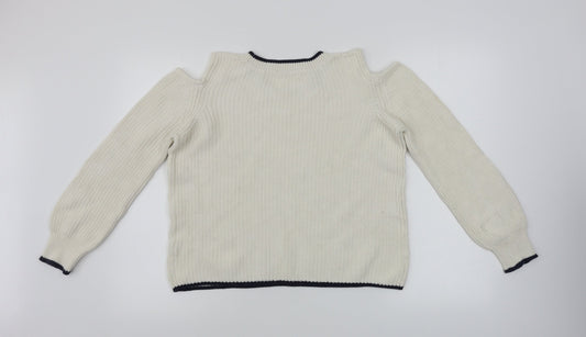 George Womens Ivory   Pullover Jumper Size 14