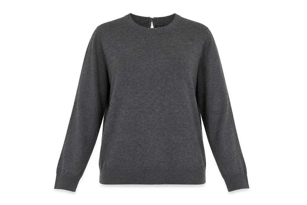 Womens UK Size 14 F&F Grey Pullover Jumper