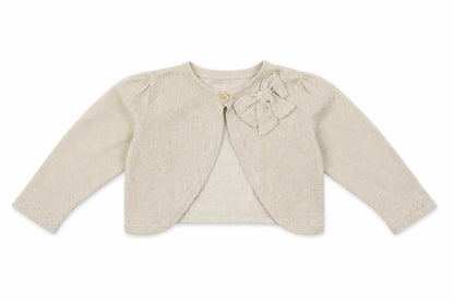 Marks & Spencer  Girls Beige   Wrap Jumper Size 4-5 Years