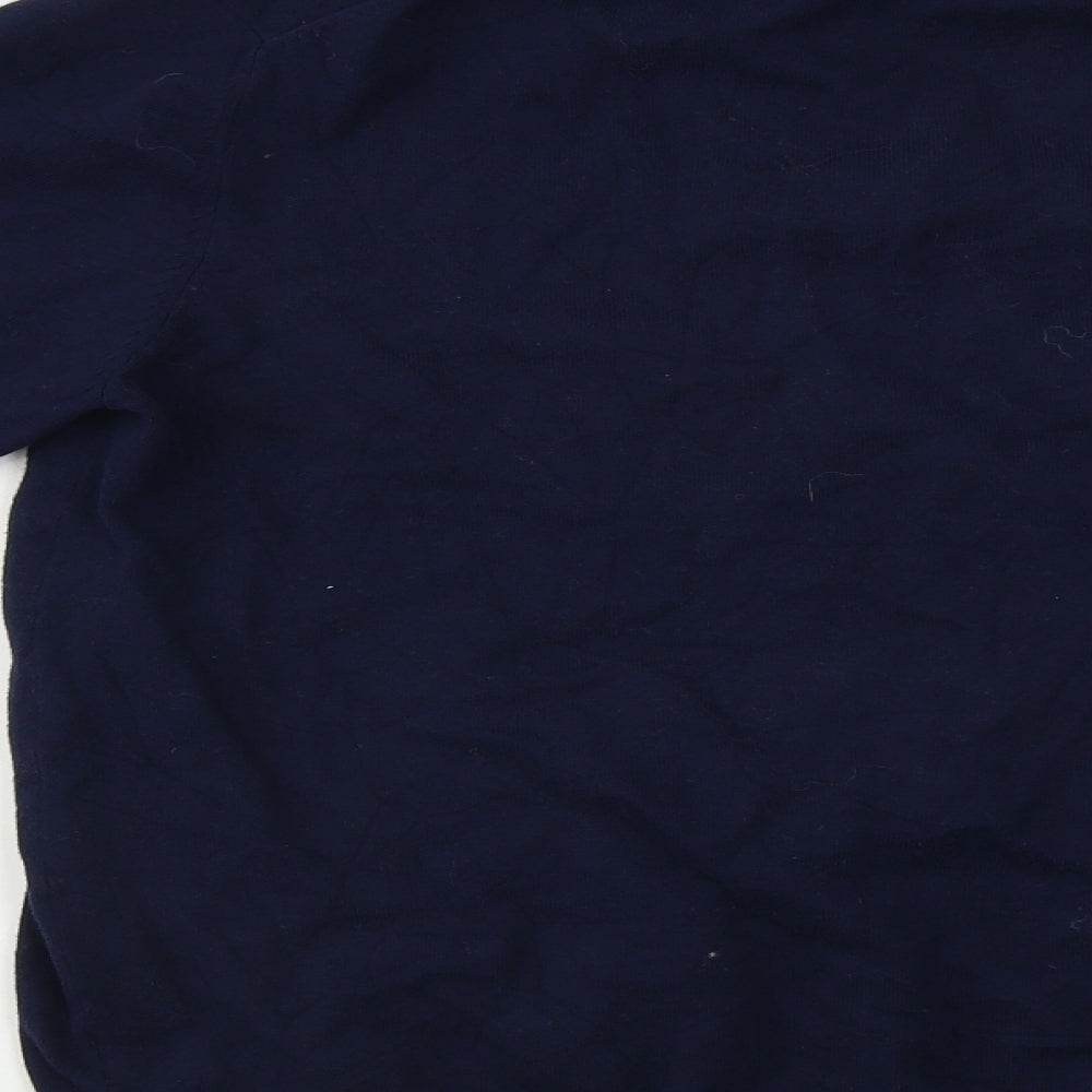 Avenue  Mens Blue   Henley Jumper Size S