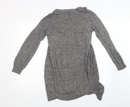 Womens UK Size 12 Sainsburys Grey Cardigan Jumper