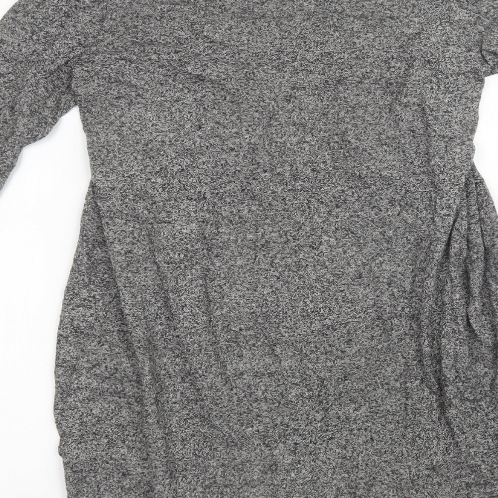Womens UK Size 12 Sainsburys Grey Cardigan Jumper