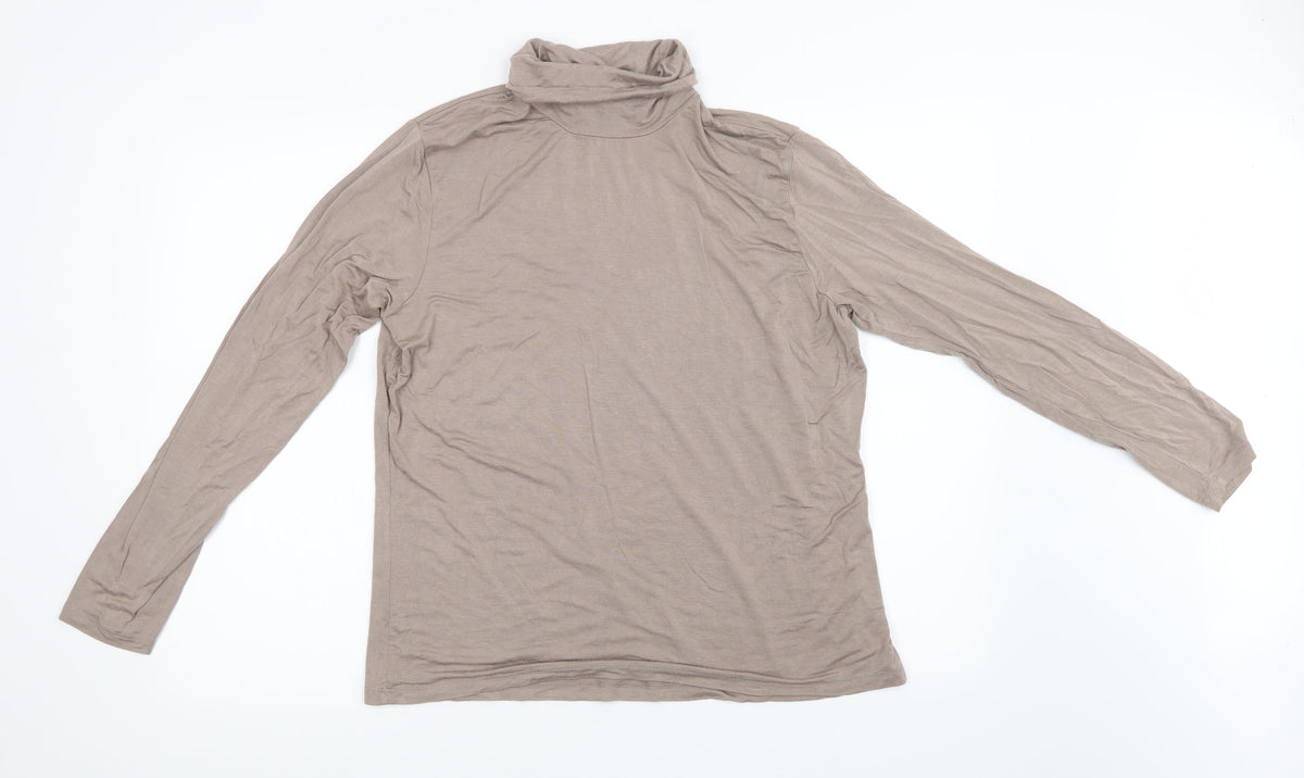 Store Twenty One Womens Brown Pullover Sweatshirt Size L