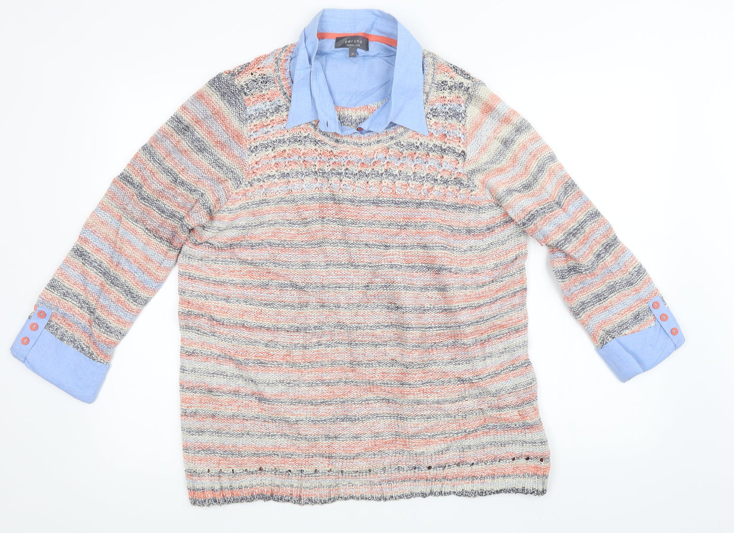 Womens UK Size 16 Marks and Spencer Multicoloured Pullover Sweatshirt
