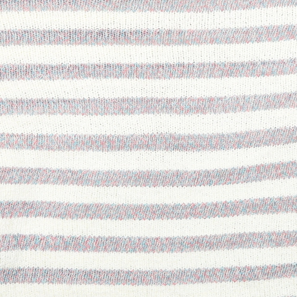 Womens UK Size 8 Marks and Spencer White Pullover Sweatshirt