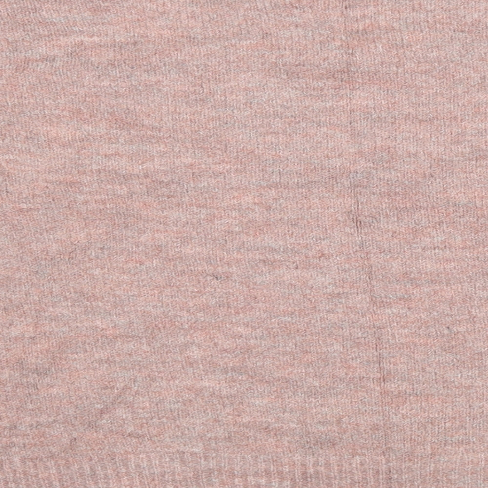 Sainsburys Womens Pink  Knit Pullover Sweatshirt Size 14