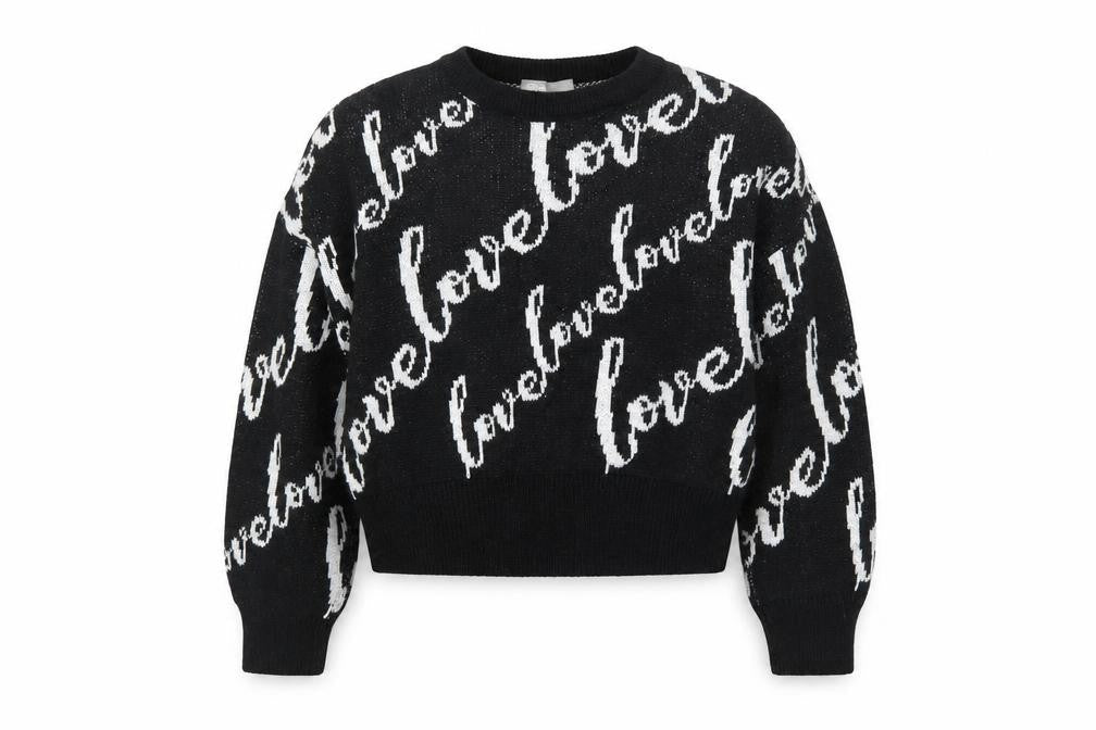 Womens UK Size 8 ASOS Black Pullover Sweatshirt