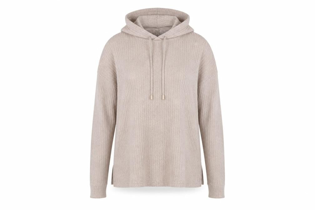 F&F Womens Pink  Knit Pullover Hoodie Size XS