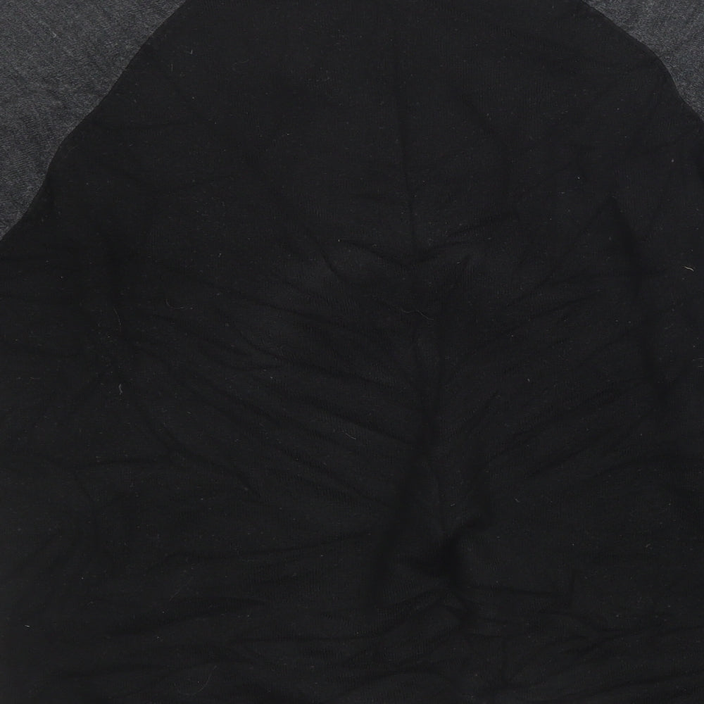 Mens UK Size M Marks and Spencer Black Pullover Sweatshirt
