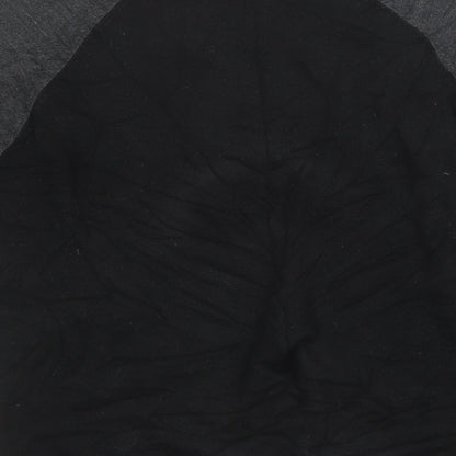 Mens UK Size M Marks and Spencer Black Pullover Sweatshirt