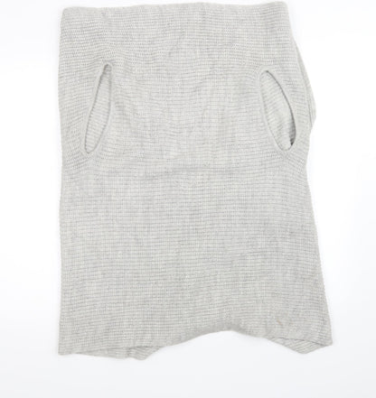 Womens UK Size M Marks and Spencer Grey Cardigan Jumper