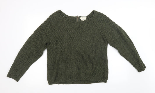 Womens UK Size 14 NEXT Green Pullover Sweatshirt