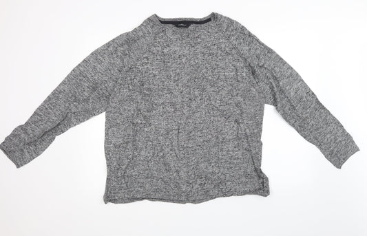 Mens UK Size XL Cedar Wood State Grey Pullover Sweatshirt