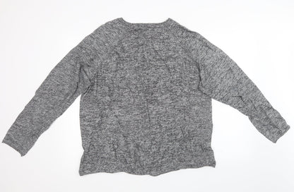 Mens UK Size XL Cedar Wood State Grey Pullover Sweatshirt