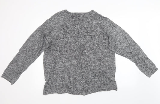 Mens UK Size XL Cedar Wood State Grey Pullover Sweatshirt
