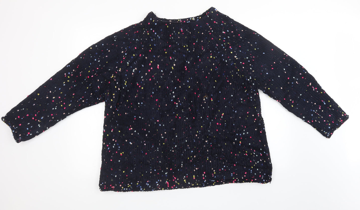Womens UK Size L NEXT Black Pullover Sweatshirt