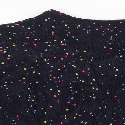 Womens UK Size L NEXT Black Pullover Sweatshirt