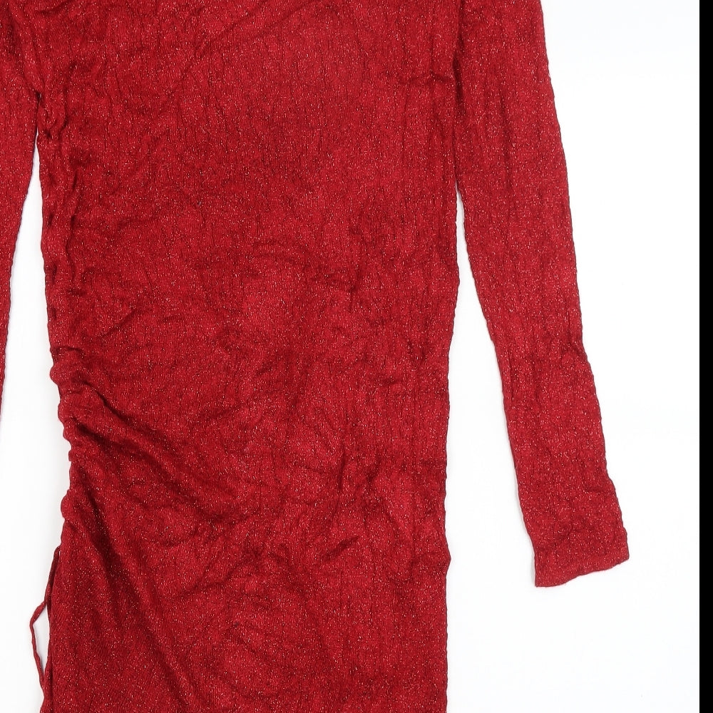 ASOS Womens Red   Bodycon  Size 10