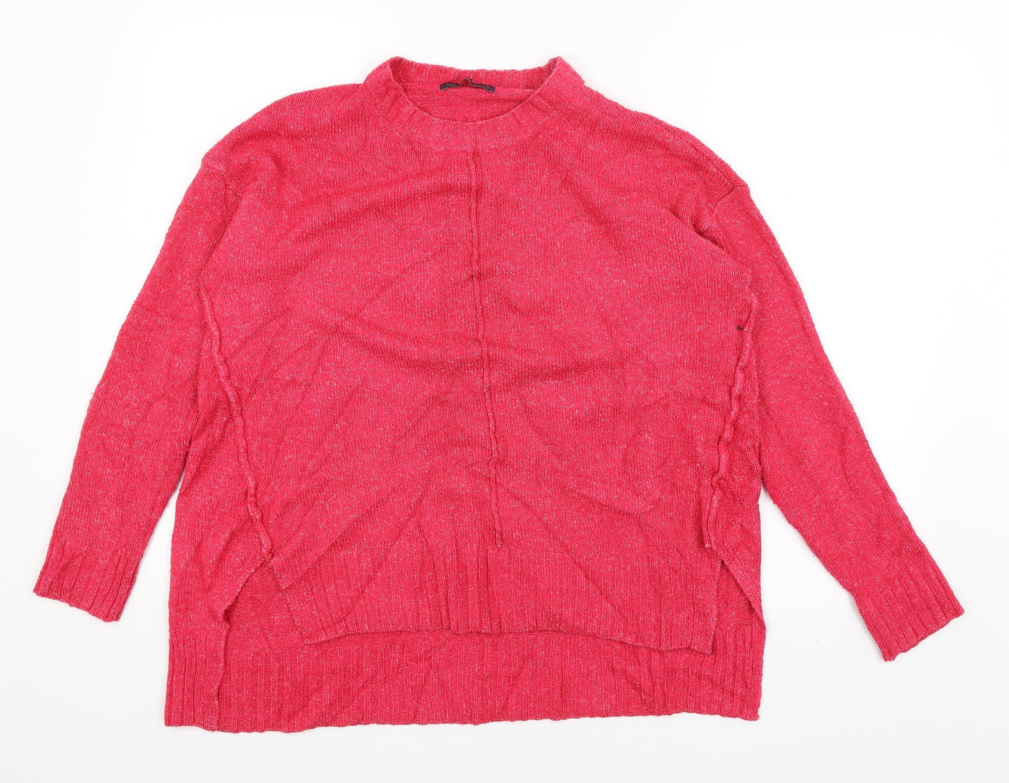 Womens UK Size M M&S Pink Pullover Jumper