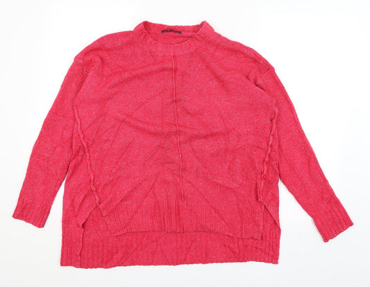 Womens UK Size M M&S Pink Pullover Jumper