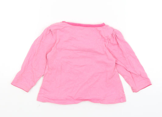 TU Baby Pink   Basic T-Shirt Size 9-12 Months