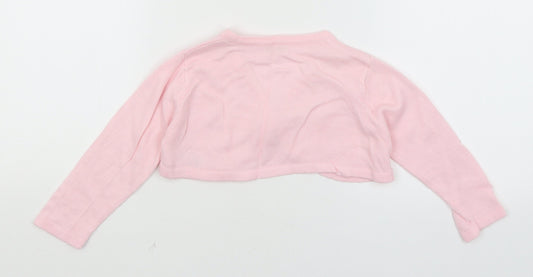 Bambini Baby Pink   Cardigan Jumper Size 12-18 Months