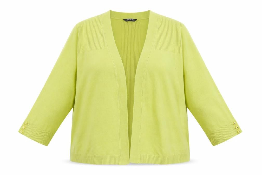 Womens UK Size 20 Profile Green Wrap Jumper