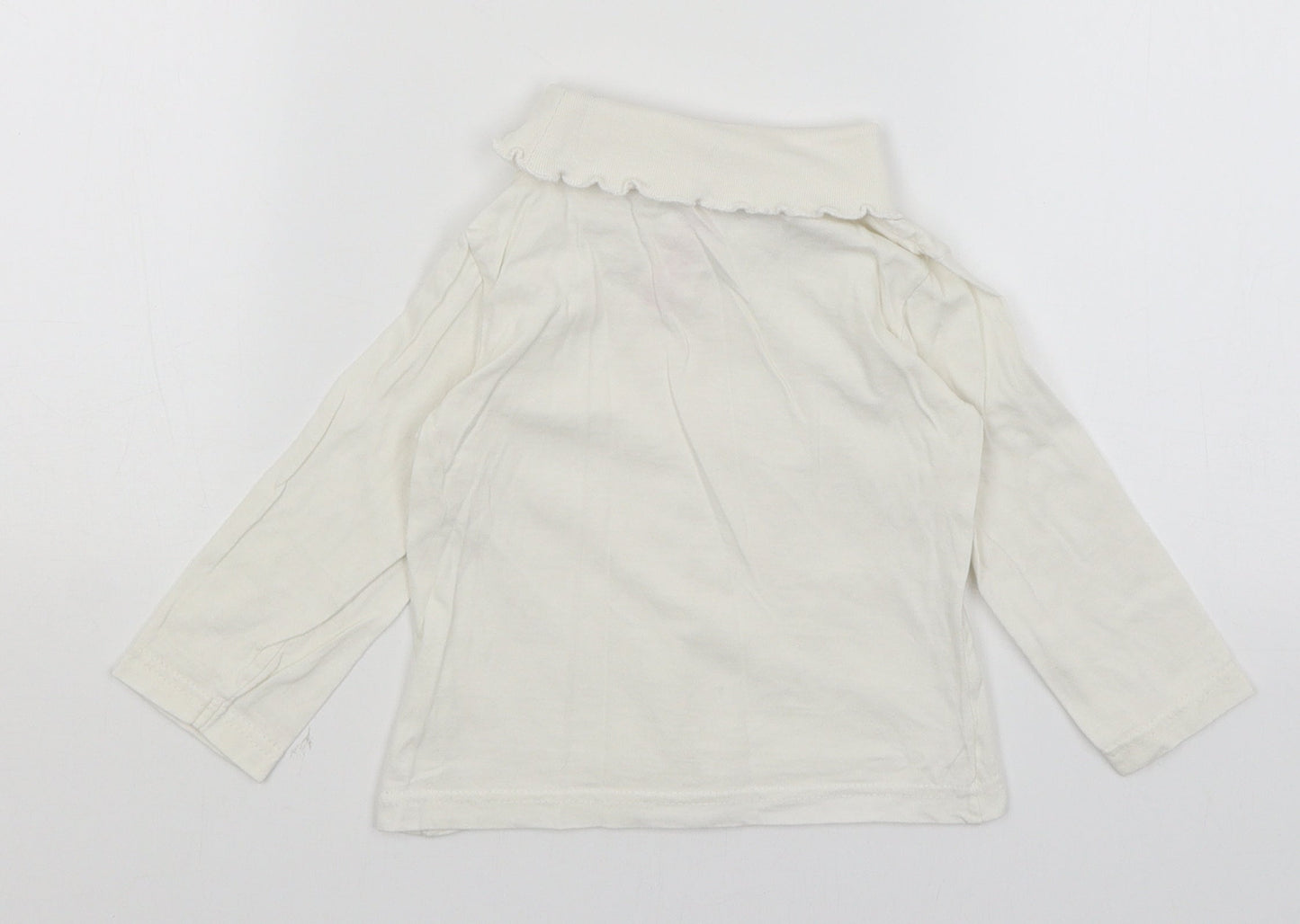 E-vie Angel Baby White   Basic T-Shirt Size 18-24 Months