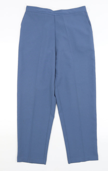 Womens UK Size 16 Saira Regular Fit  Blue Trousers