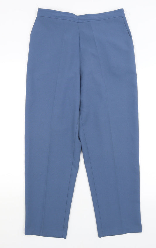 Womens UK Size 16 Saira Regular Fit  Blue Trousers