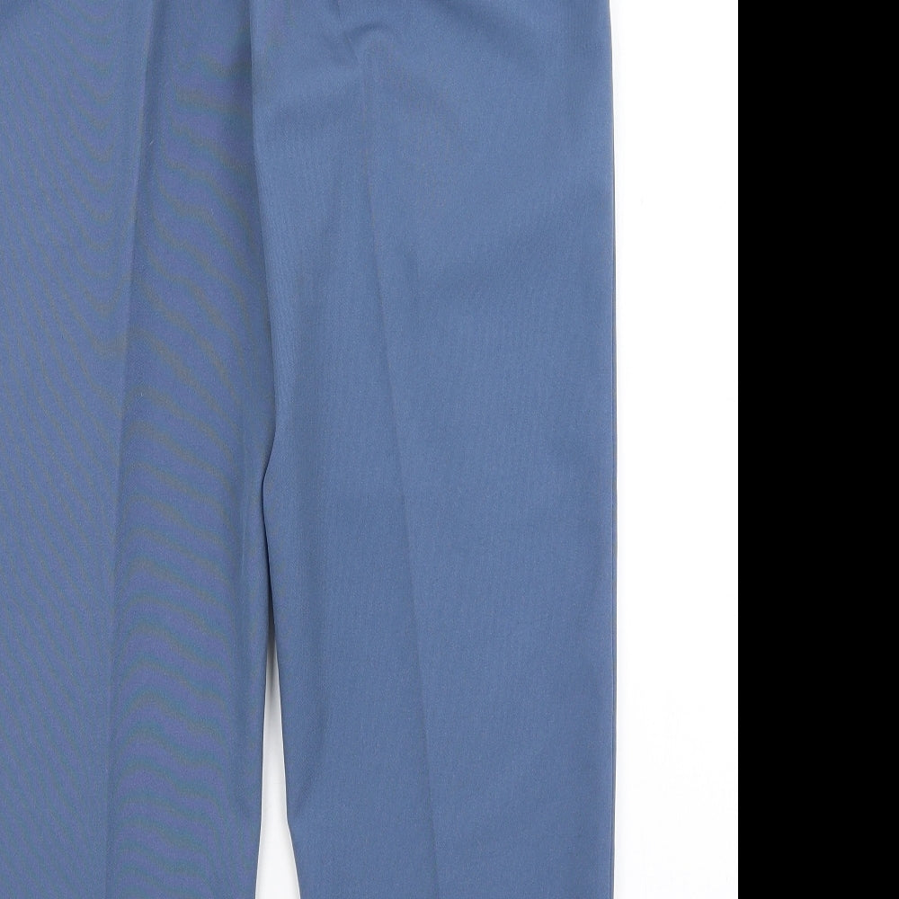 Womens UK Size 16 Saira Regular Fit  Blue Trousers