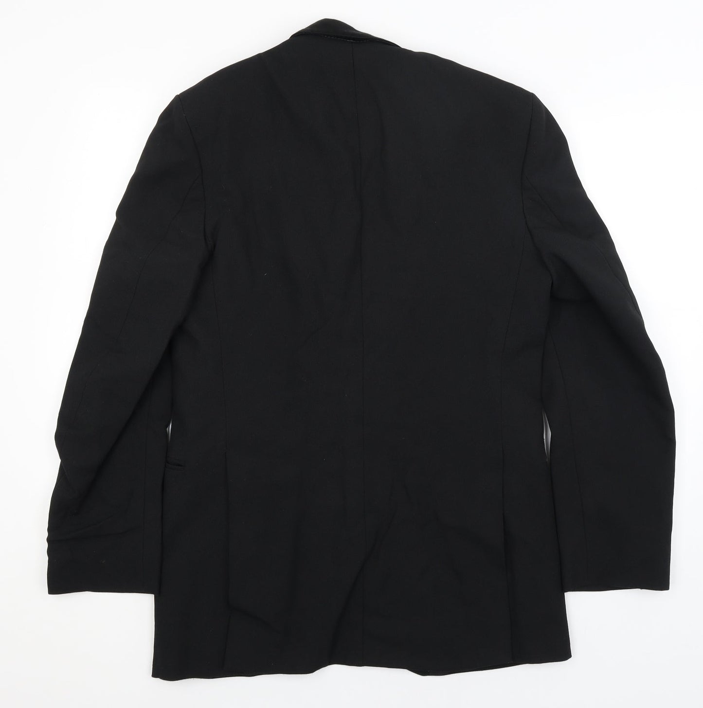 Mens UK Size M C&A Regular Black Suit Jacket