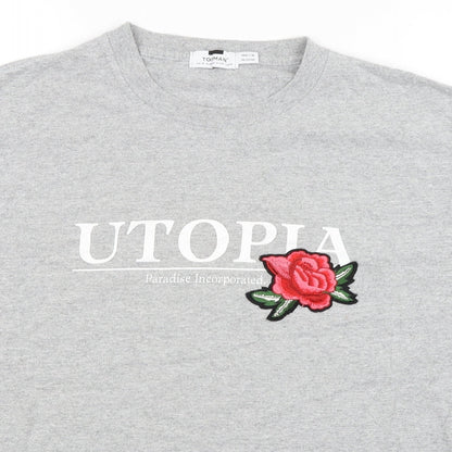 Topman Mens Grey    T-Shirt Size M  - Utopia