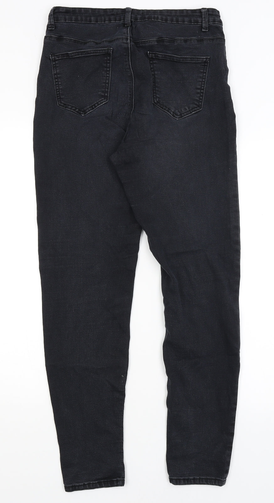 Missguided Womens Black   Skinny Jeans Size 12 L28 in