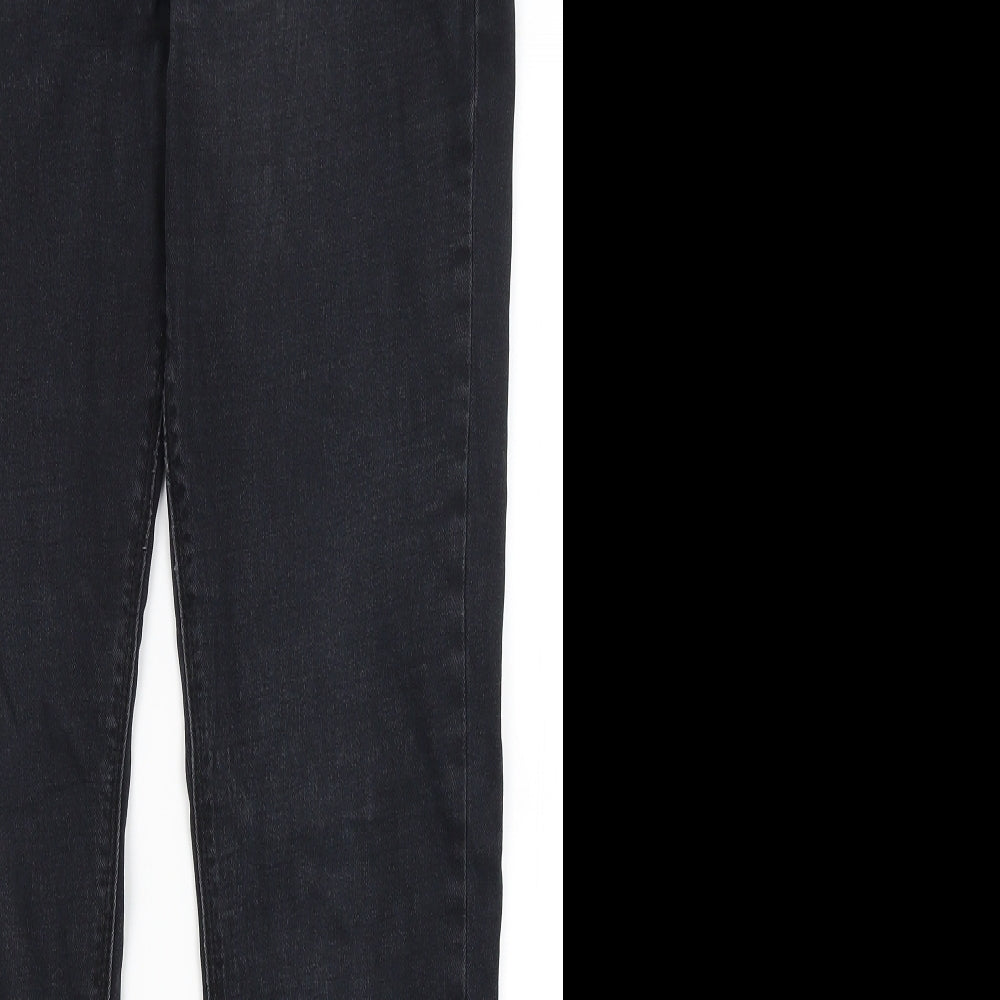 Missguided Womens Black   Skinny Jeans Size 12 L28 in