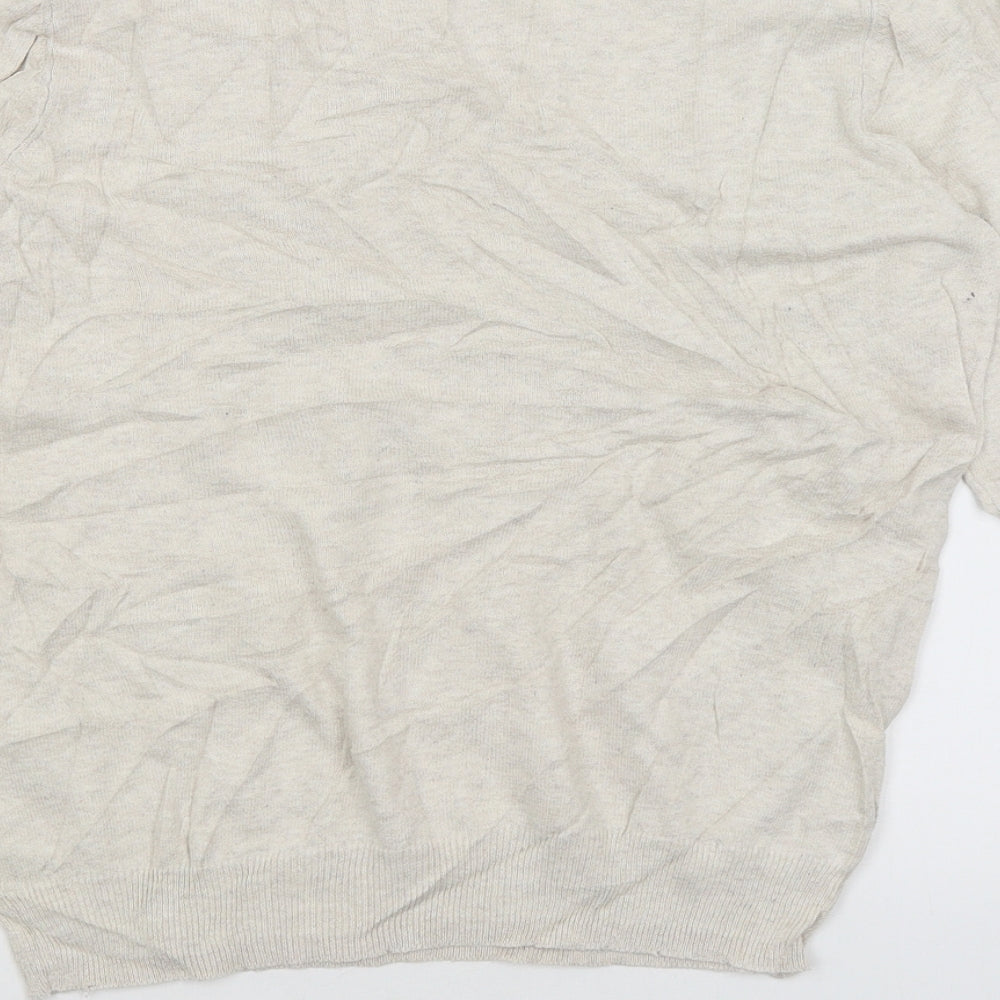 Dorothy Perkins Womens Beige   Pullover Jumper Size 12