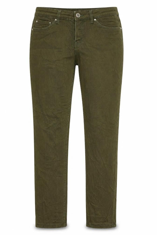 Womens UK Size 36 ESMARA Regular Fit Skinny Green Jeans