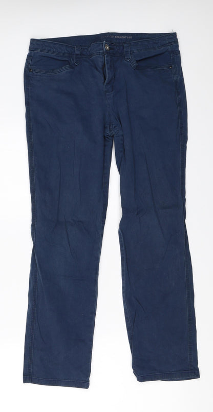 Yessica Womens Blue   Straight Jeans Size 38 L27 in