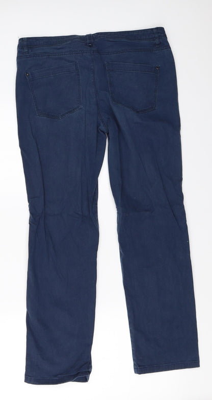 Yessica Womens Blue   Straight Jeans Size 38 L27 in