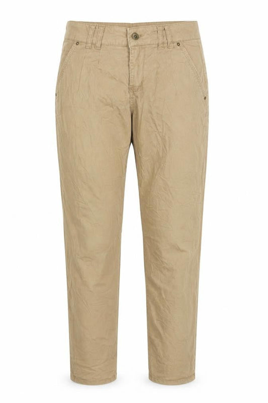 Womens UK Size 36 Vera Moda Regular Fit Chino Beige Trousers